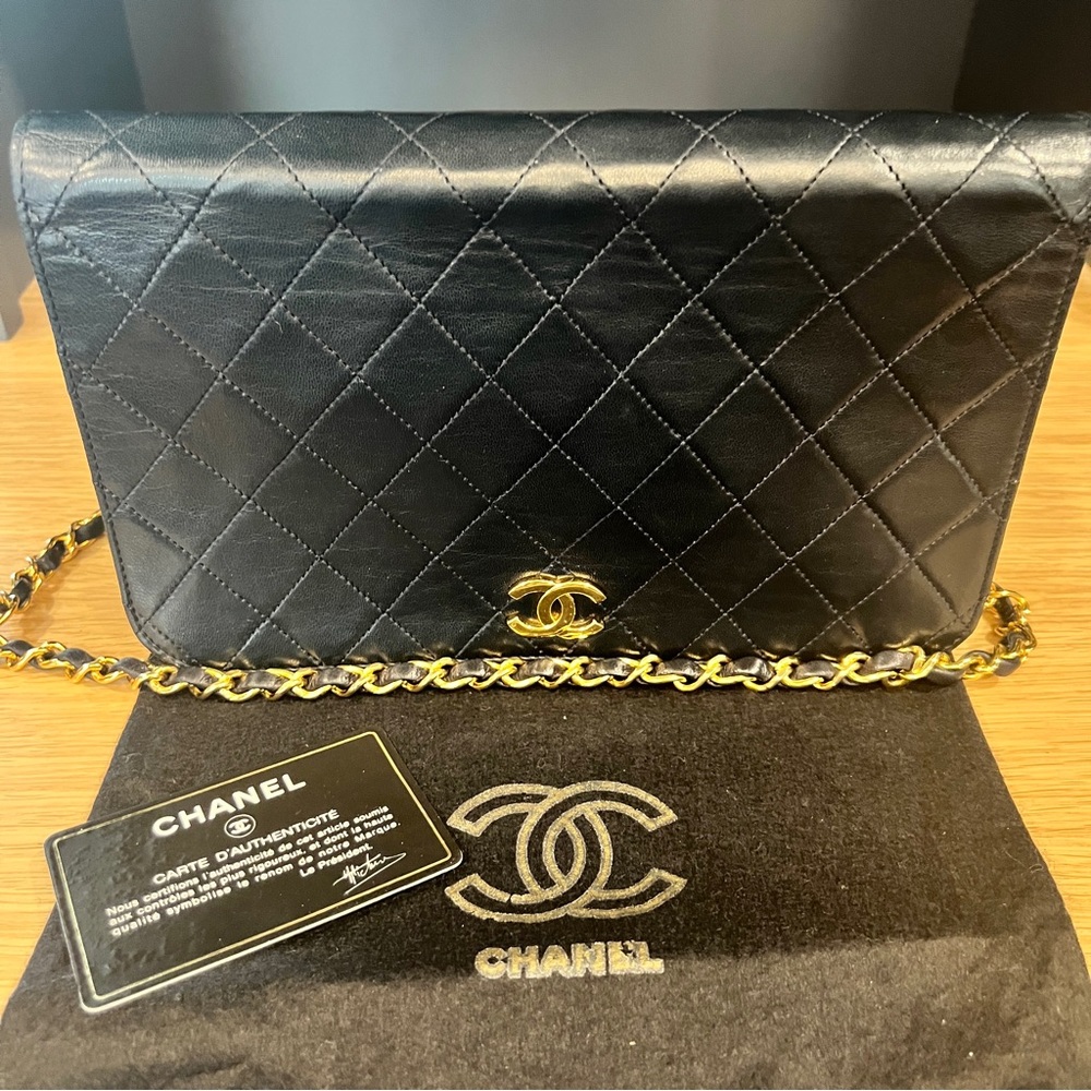 Vintage Chanel Single Flap Purse